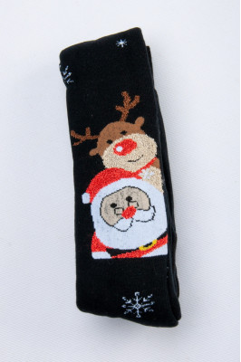 Колготи дитячі махрові новорічні  